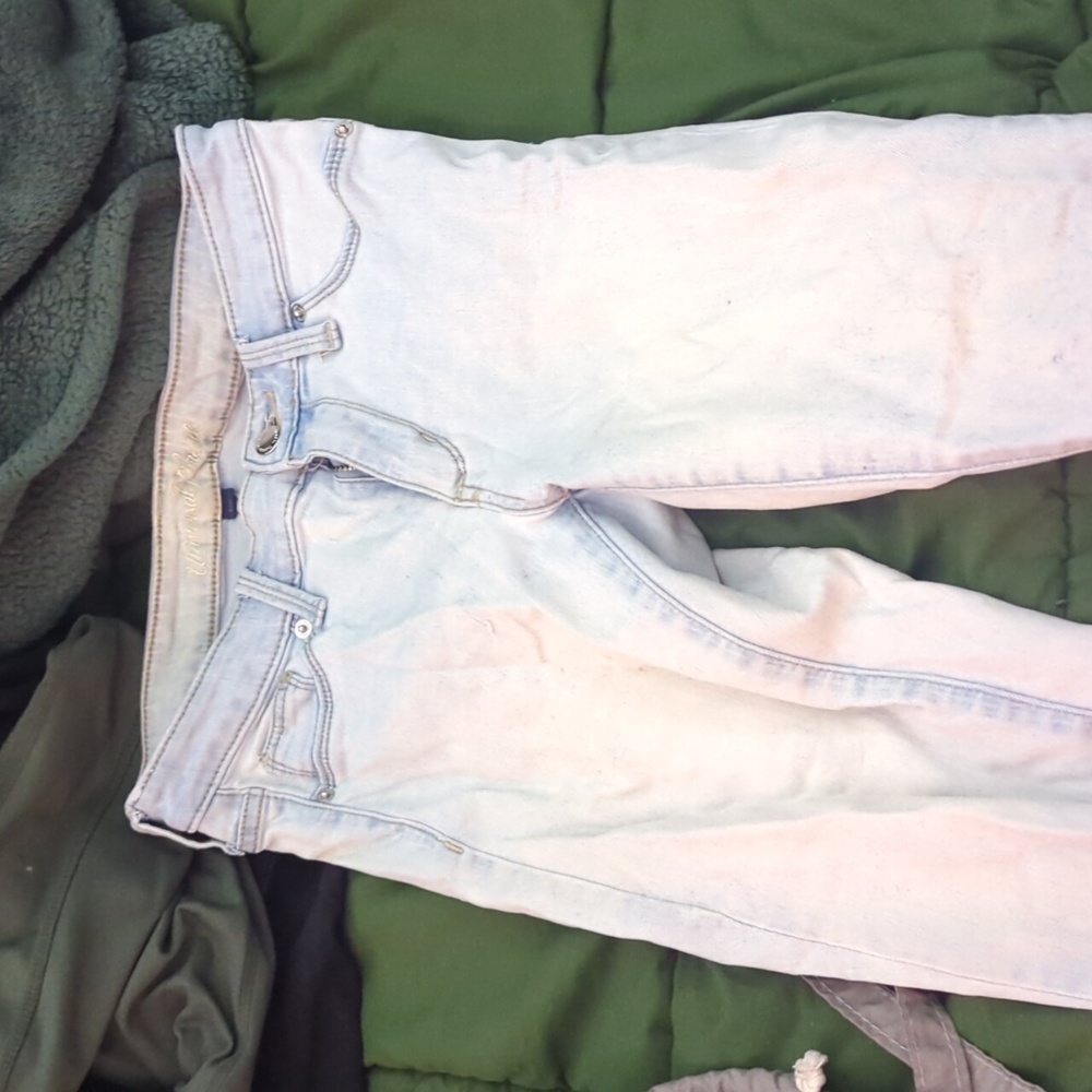 Light blue jeans